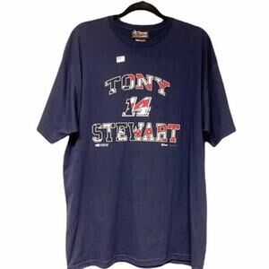 Tony Stewart T-Shirt NWOT Men's Sport 14 Nascar Racing T-Shirt XL